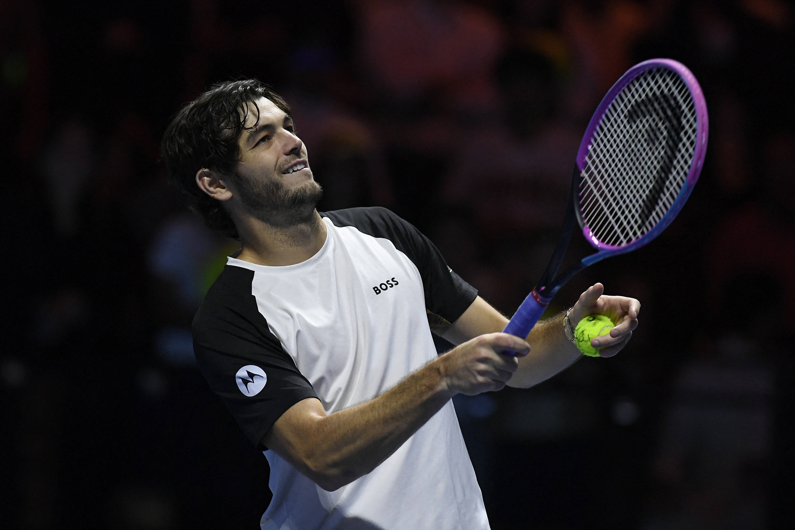 （外代二线）网球——沙特“六王大满贯”表演赛：弗里茨胜兹维列夫