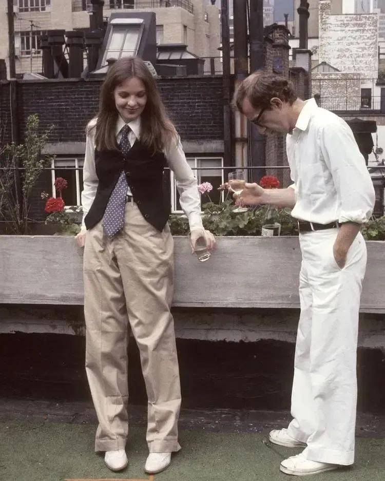 79岁奥斯卡影后离世，她是男神收割机，松弛中性风穿搭鼻祖