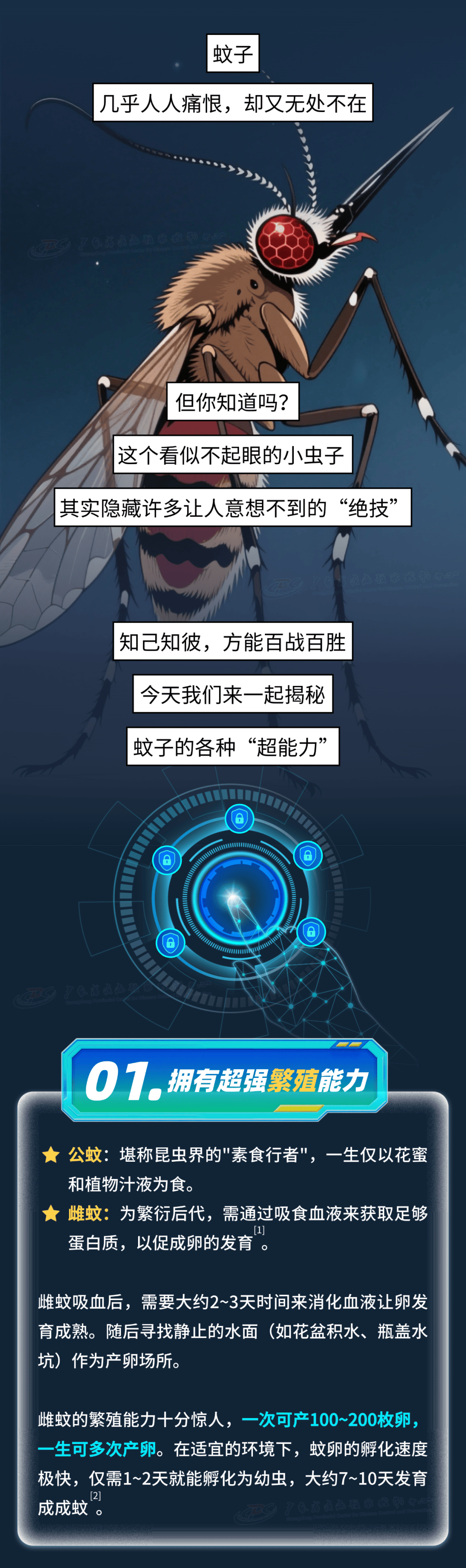 你不知道的7个蚊子冷知识！学会3招，蚊子退退退！